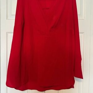Elegant Red Women's Top
